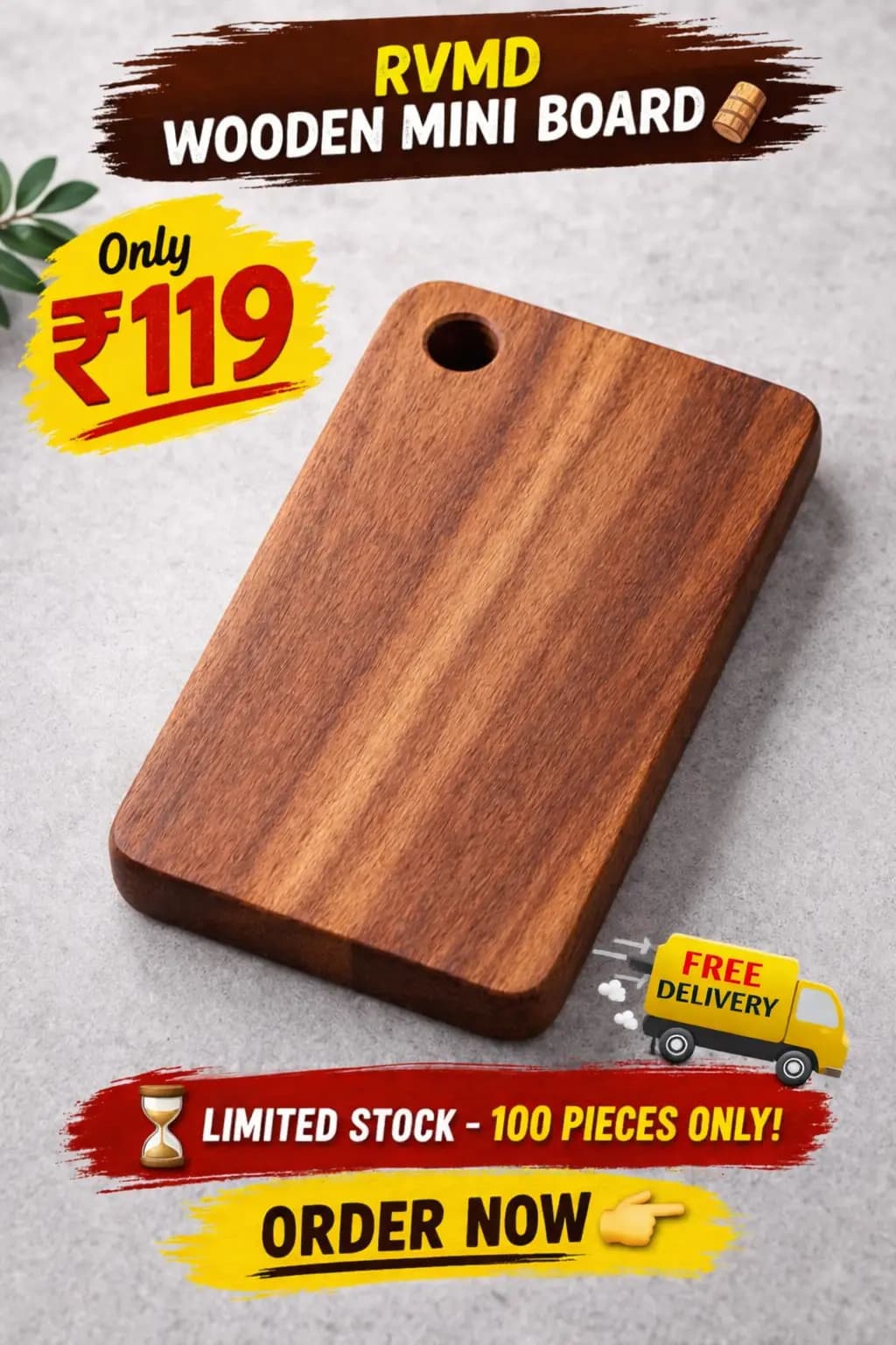 Wooden mini Chopping Board 