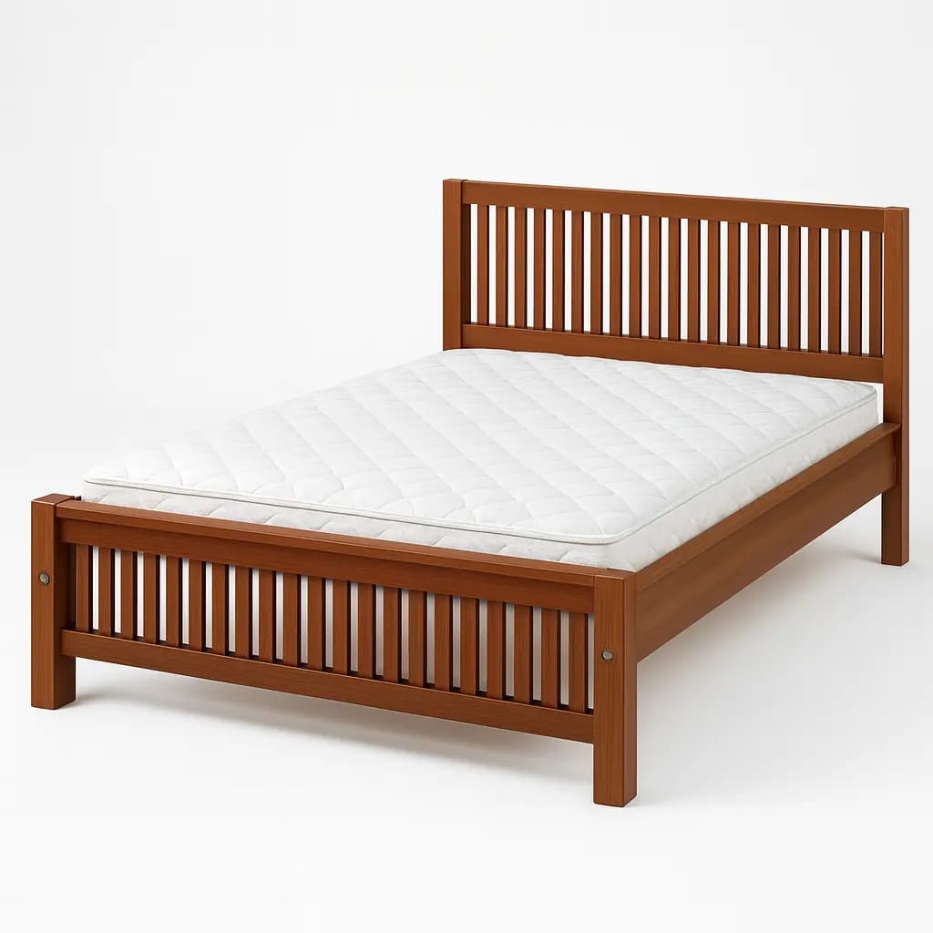 Wooden cot